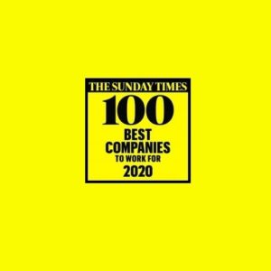 Camelot named as a top company in The Sunday Times Best Companies To Work For 2020